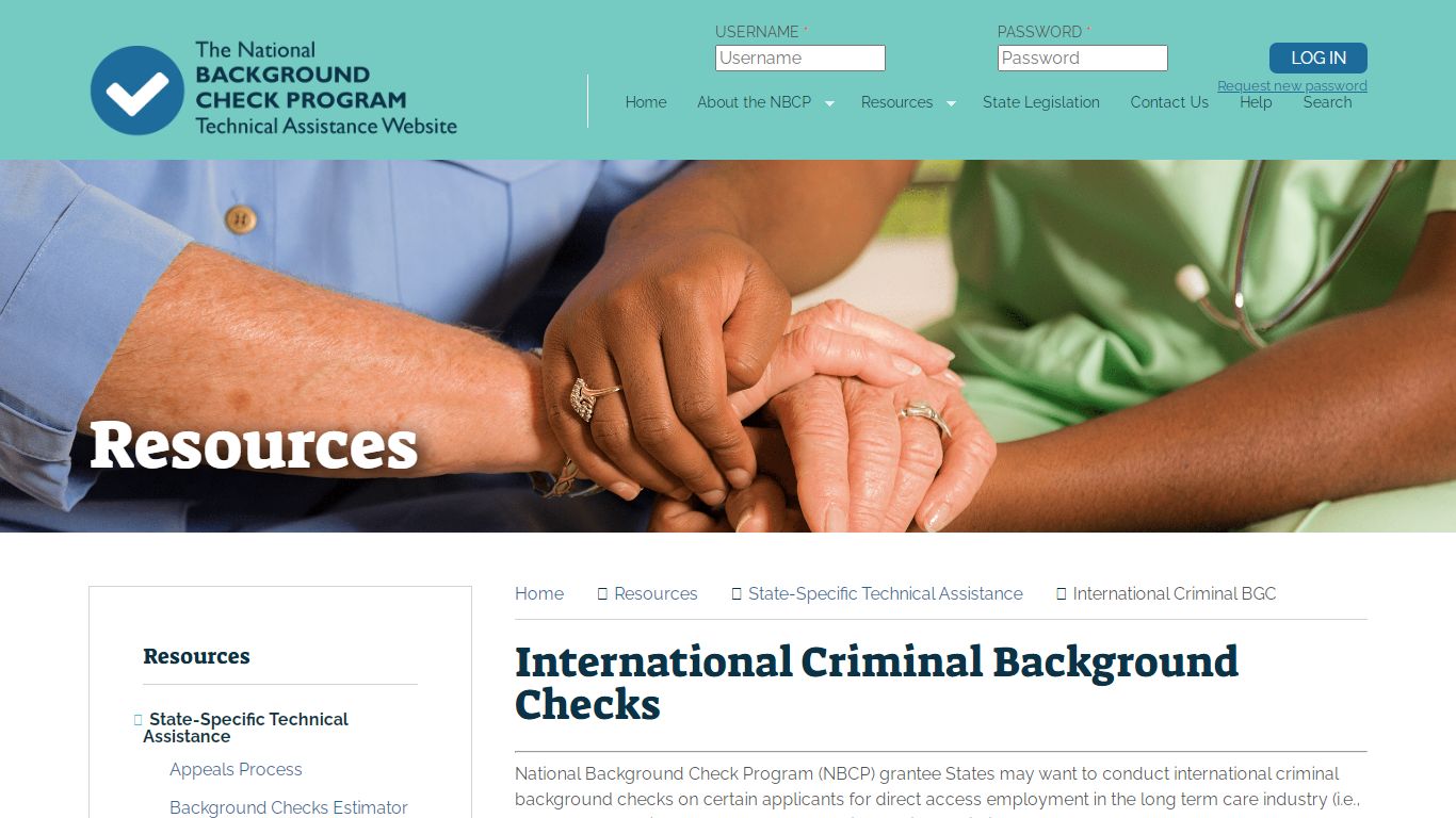 International Criminal Background Checks | BGCheckinfo.org